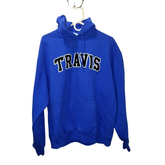 Champion Other - Travis University Men’s Blue Champion Hoodie Size L